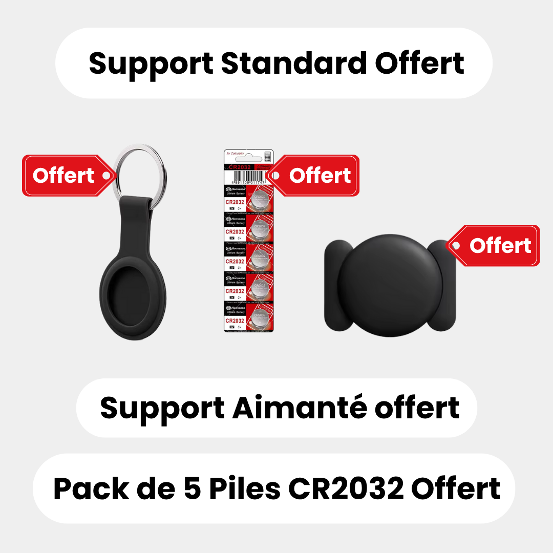 Traceur GPS Voiture Sans Abonnement Android & iOS Find My – Sécurité Antivol Sans Abonnement