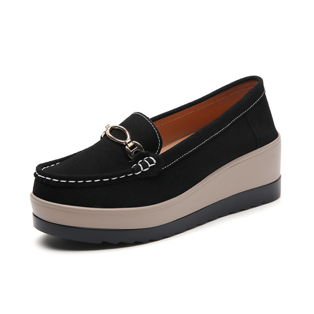 Sadoper Mocassins Compensés | Pieds Détendus, Marche Souple