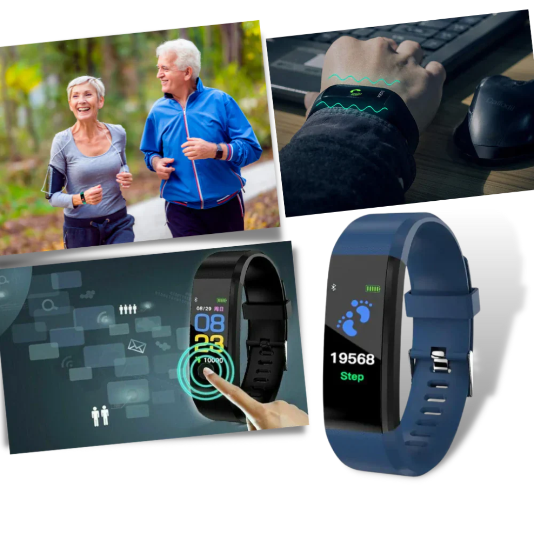 VitalWatch™ – Montre Connectée Santé & Simplicité pour Seniors