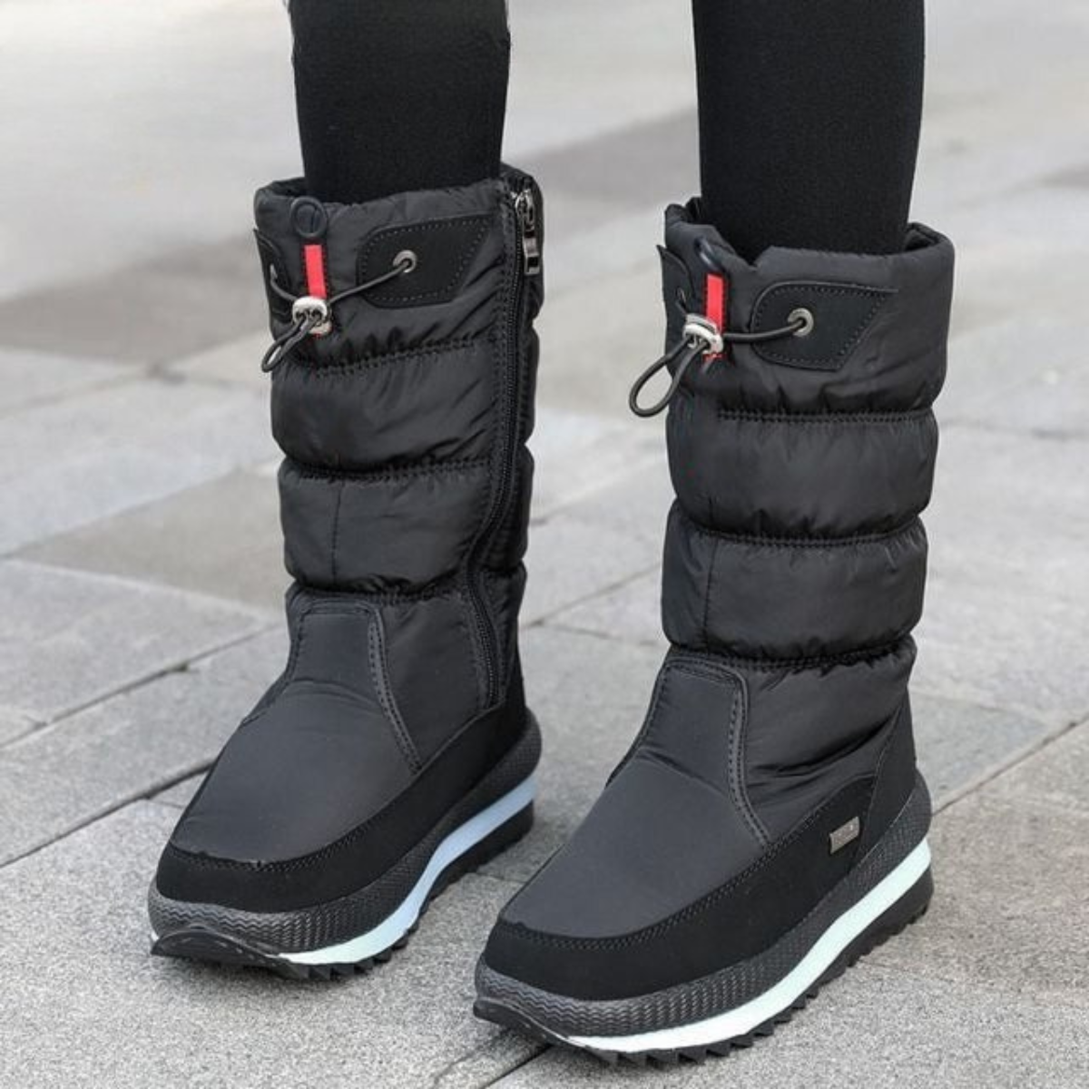 Gresia | Bottes de Neige Isolées et Douces pour Femme