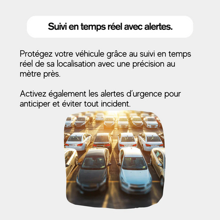 Tag GPS Voiture Sans Abonnement Android & iOS Find My – Sécurité Antivol Sans Frais Mensuels