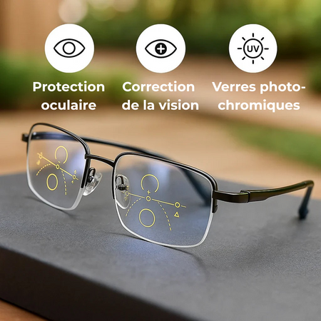 Lunettes Intelligentes Progressives | Vision Claire à Toutes les Distances