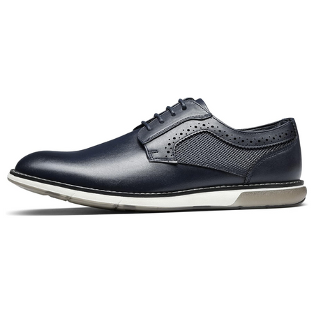 Sadoper Chaussures Oxford Homme à Bout Lisse Business et Formelles | Blue
