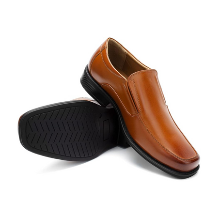 Sadoper Mocassins Homme à Enfiler Modernes et Élégants | Marron