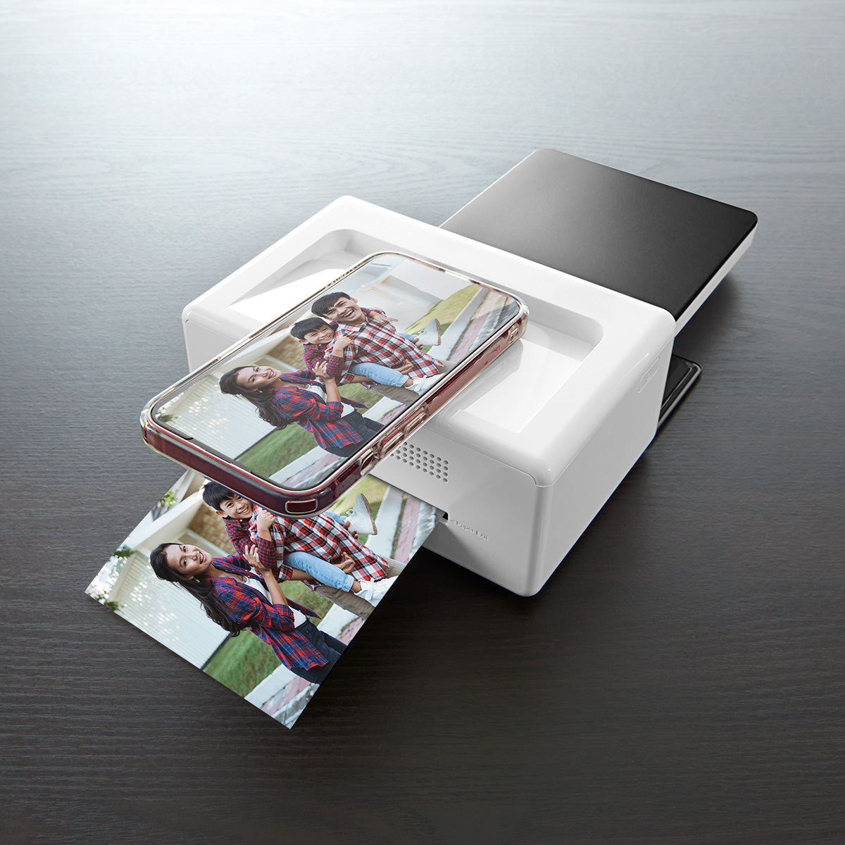 Imprimante Photo Smartphone Sharper Image – Impression Rapide, Sans Fil, Format 10×15 cm