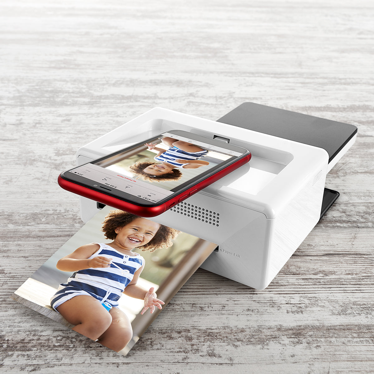 Imprimante Photo Smartphone Sharper Image – Impression Rapide, Sans Fil, Format 10×15 cm