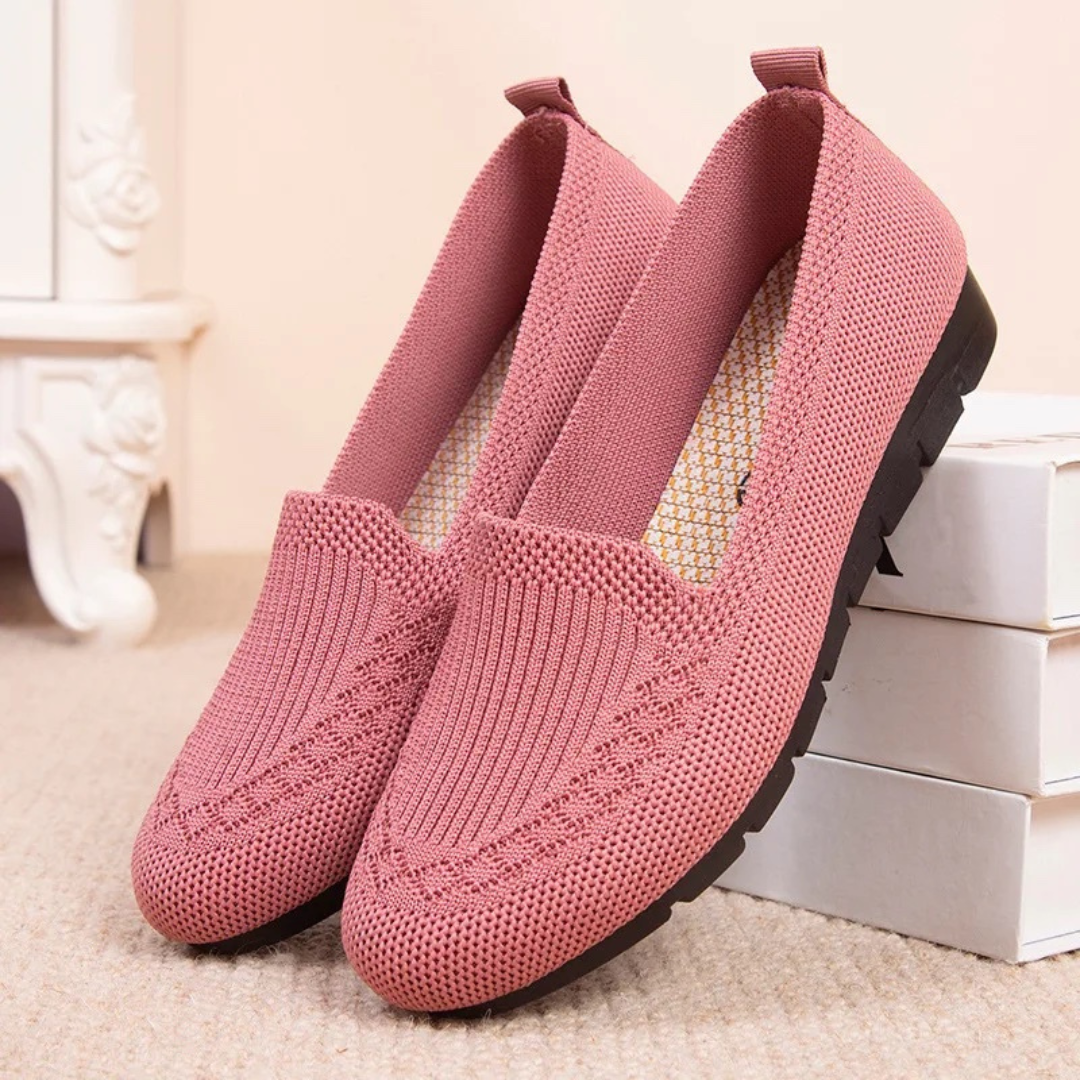 Sadoper Mocassin Orthopédique en Maille | Style et Confort
