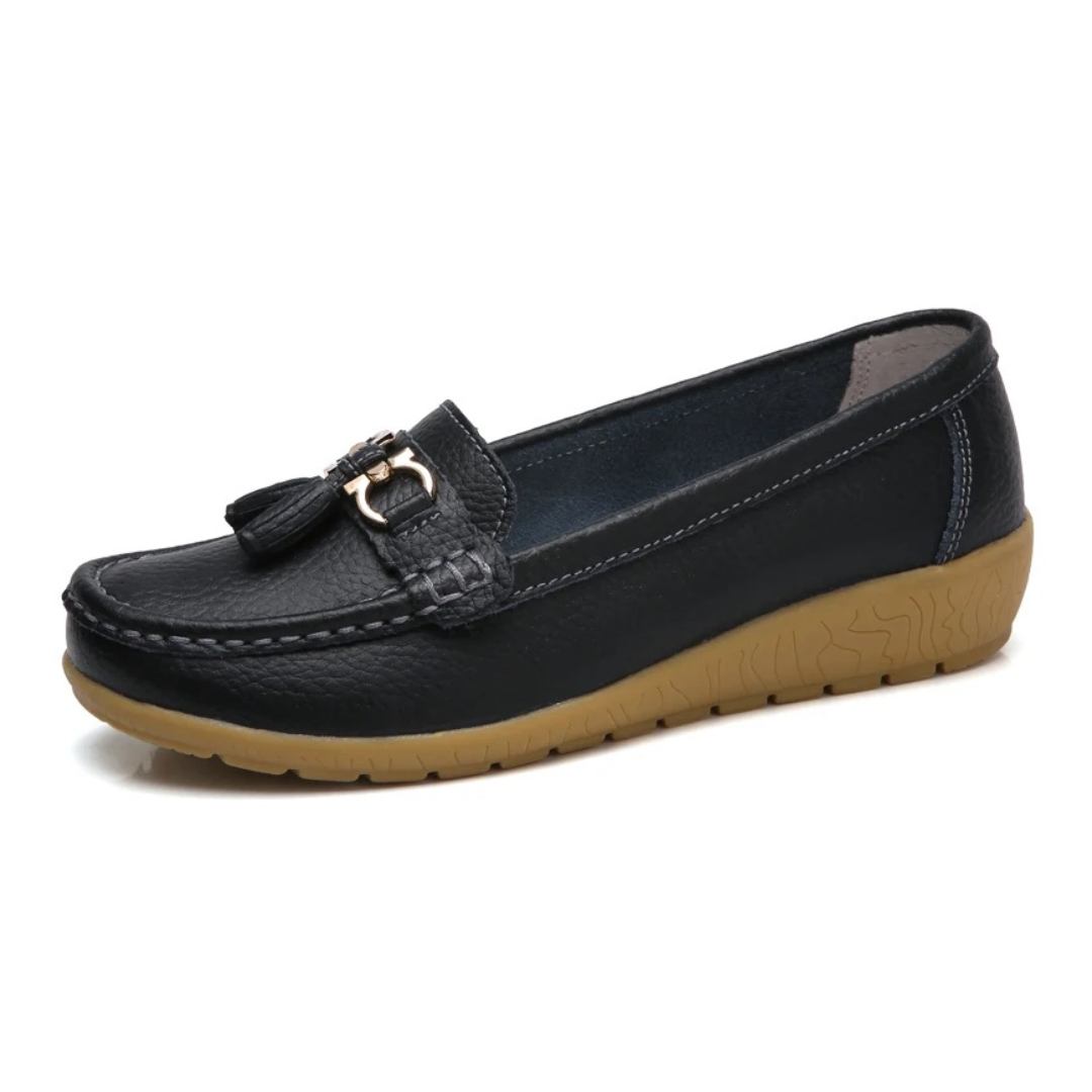 Sadoper Mocassin Orthopedique en Cuir | Confort Absolu, Design Élégant et Moderne