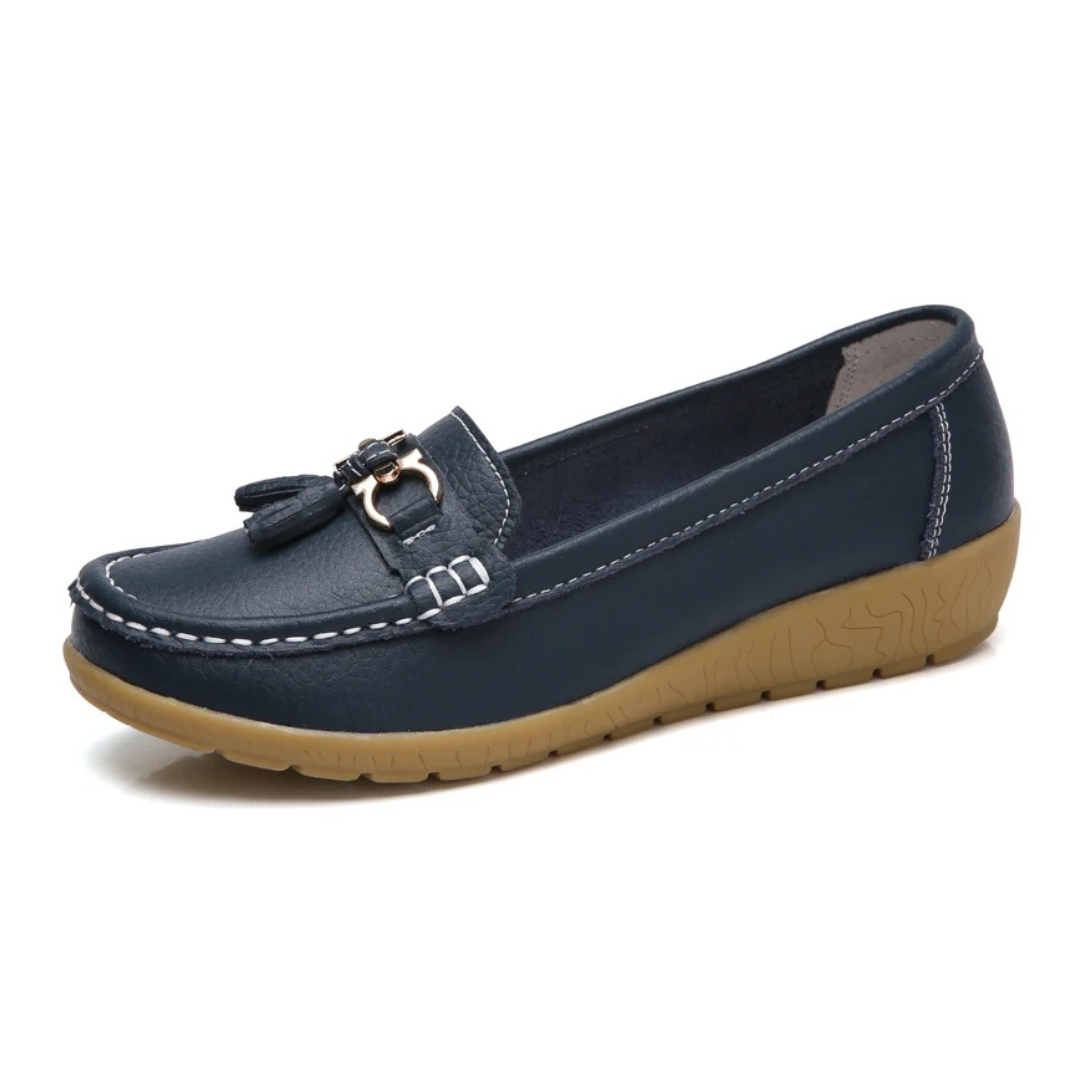 Sadoper Mocassin Orthopedique en Cuir | Confort Absolu, Design Élégant et Moderne
