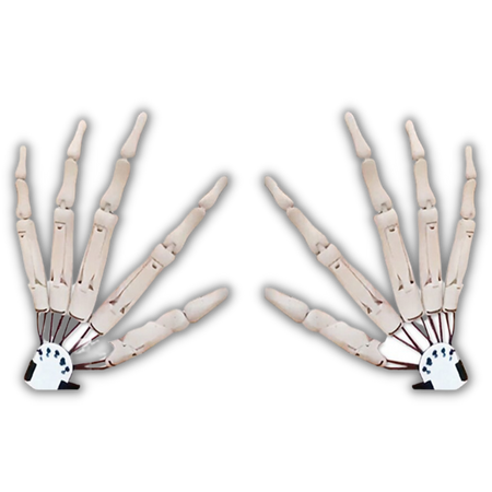 Gants mains de squelette