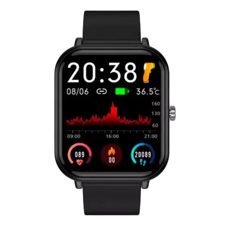 Wellness Pro™ | Montre Connectée 2025 – Sport, Tension, Oxygène et Plus