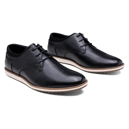 Sadoper Chaussures de Costume Homme Oxfords Casual et Chic | Business Casual-black