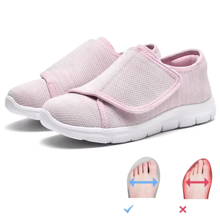 Sadoper Chaussures Orthopédiques Large Pour Femme | Pieds à l’Aise, Confort Total