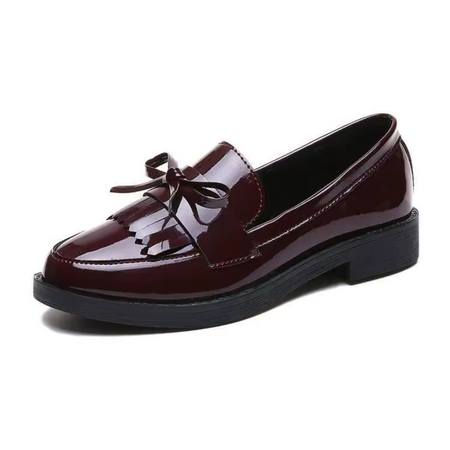 Sadoper Mocassins en Cuir Verni | Confort Stylé et Moderne