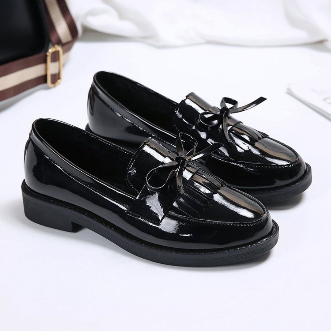 Sadoper Mocassins en Cuir Verni | Confort Stylé et Moderne