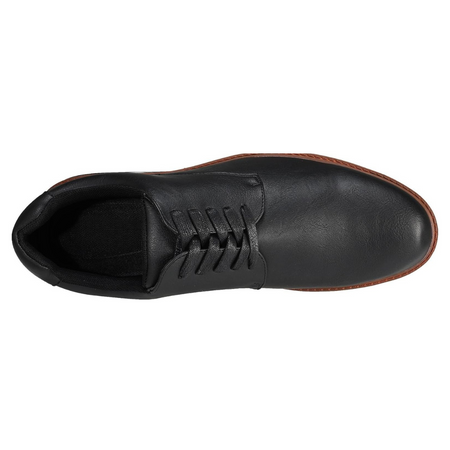 Sadoper Chaussures Brogues Homme à Bout Rond Classiques et Élégantes | Noir