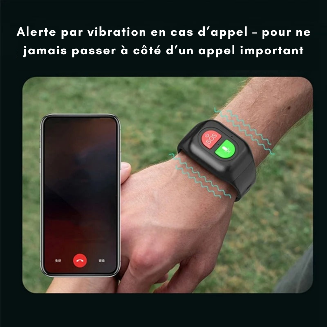 Montre GPS Intelligente pour Seniors – Traceur SOS 4G, Suivi Santé & Alertes d’Urgence