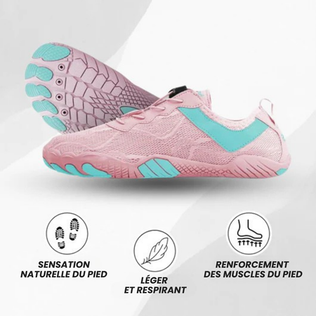 FreeStep™ – Chaussures Barefoot Saines &amp; Antidérapantes pour Plus de Mouvement &amp; Perte de Poids
