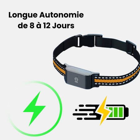 Sadoper™ Collier GPS – Localisation Précise Sans Abonnement ni Limite de Portée