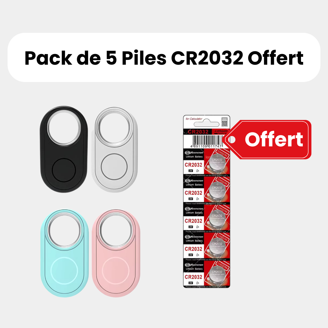 Tag GPS Senior Sans Abonnement - Compatible Android & iPhone – Protection 24/7