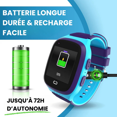Montre GPS Connectée 4G Pour Enfant - Sadoper