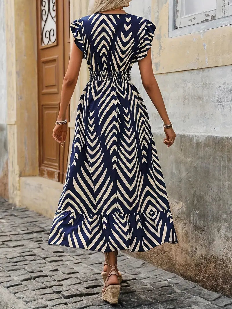 Maurice – Robe longue bohème élégante