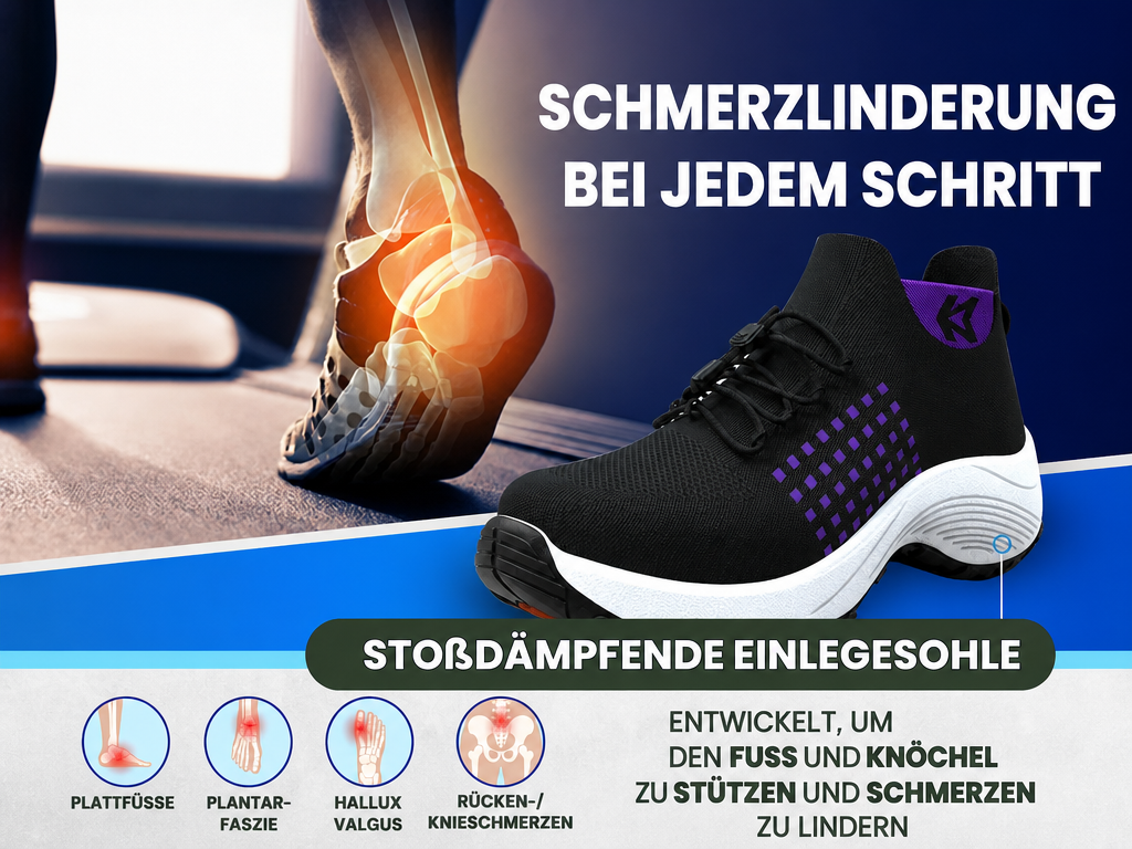 Zapatos OrthoFit™ – Komfort, orthopädische Unterstützung und Linderung