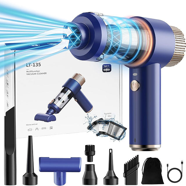 Sadoper™ – Aspirateur Voiture Sans Fil Puissant et Efficace