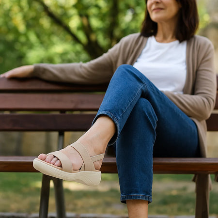 SoftWalk – Sandales Orthopédiques Ergonomiques pour Femme – Soulagement de la douleur