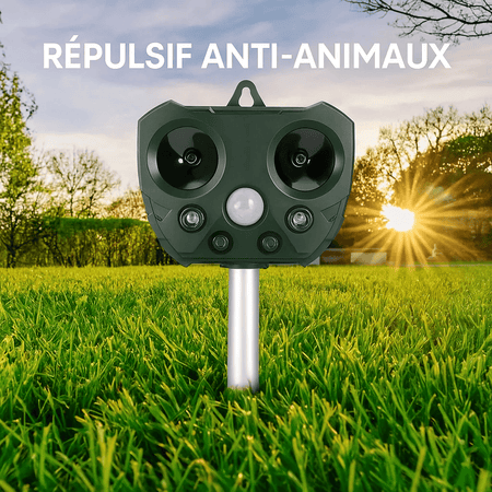 Répulsif ultrasonique Sadoper™ anti-oiseaux et nuisibles