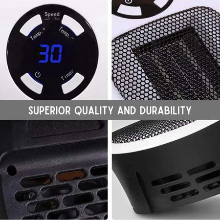 Sadoper™ – Chauffage d’Appoint Électrique Économique & Portable