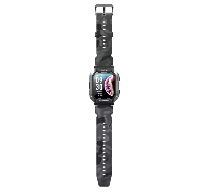 Montre Connectée Tactique Militaire – Ultra Résistante & Autonomie Longue Durée