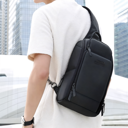 Sadoper™ – Sac Bandoulière Antivol Imperméable avec Port USB Caché