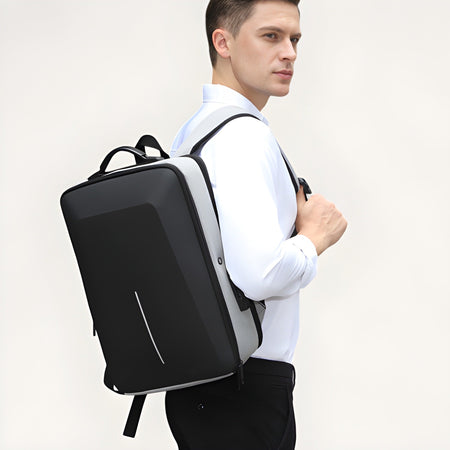 Sadoper™ – Sac à Dos de Voyage Hard Shell Imperméable & Élégant