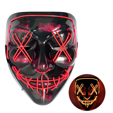 Masque à néon LED
