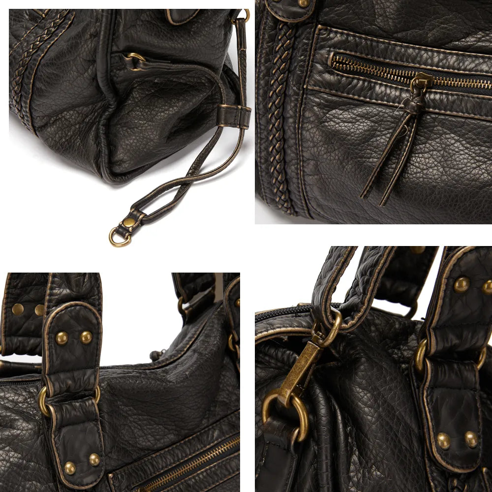 Sac à Main Noir pour les Cours – RACHEL