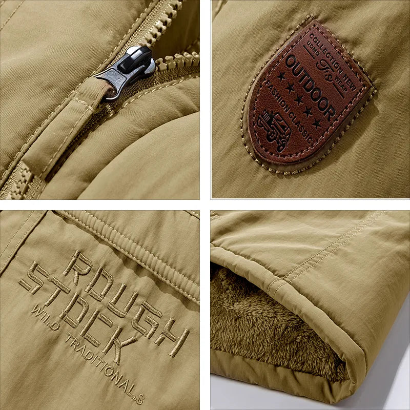 Marcel | Manteau Tactique d’Hiver Imperméable