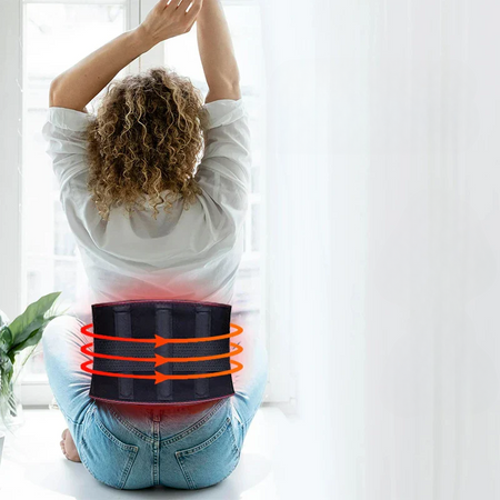 Sadoper™ – Ceinture Chauffante Dos Ajustable avec 3 Niveaux de Chaleur
