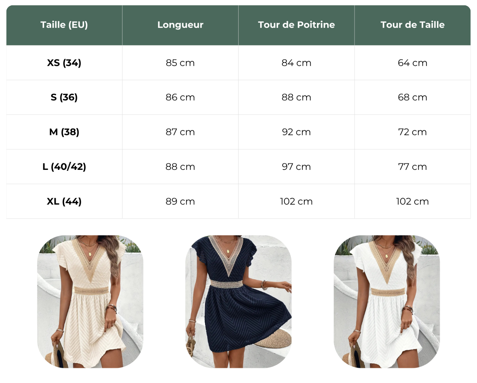 Sherine – Robe élégante et confortable pour femme