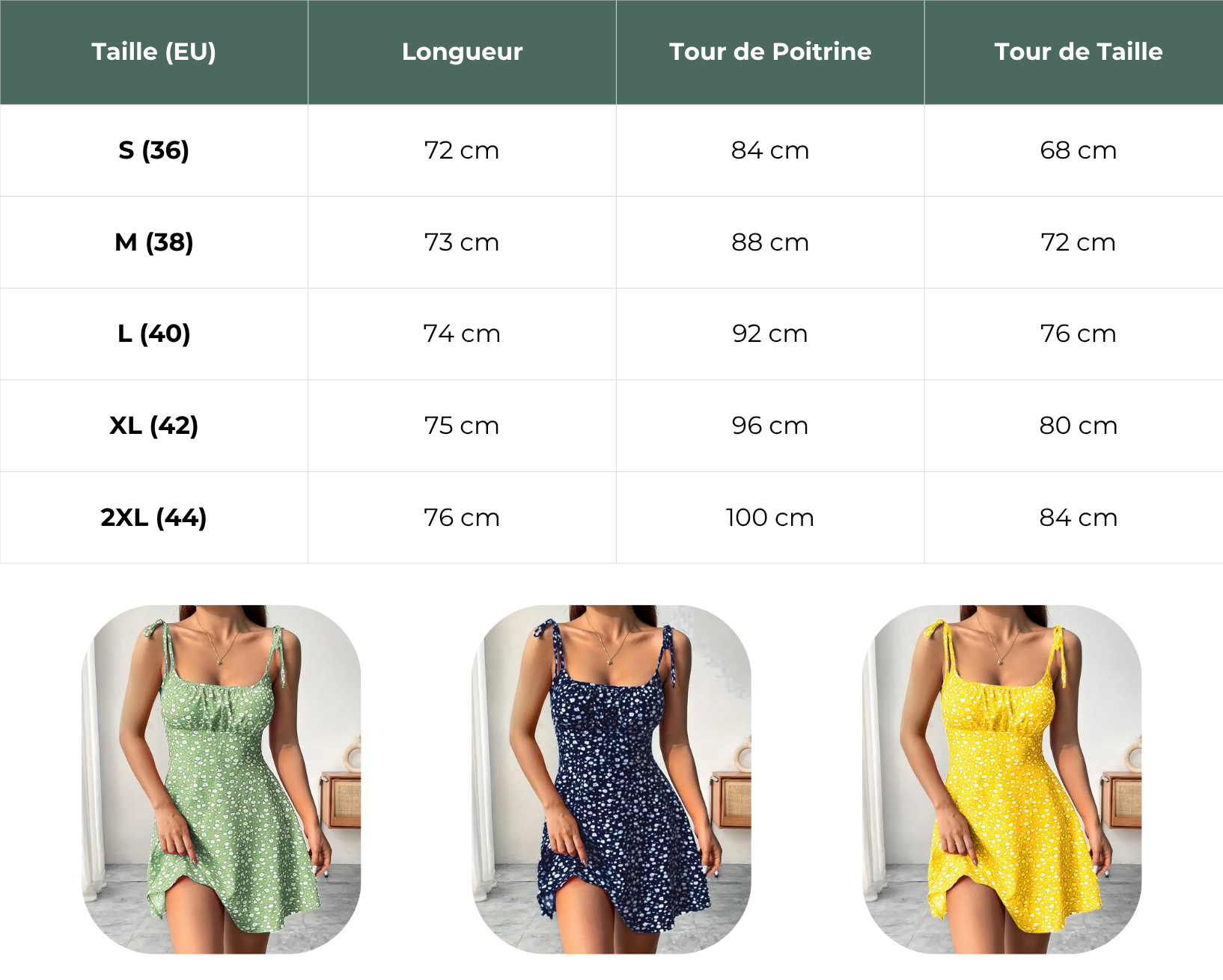 Edwina – Robe sans manches à imprimé fleuri