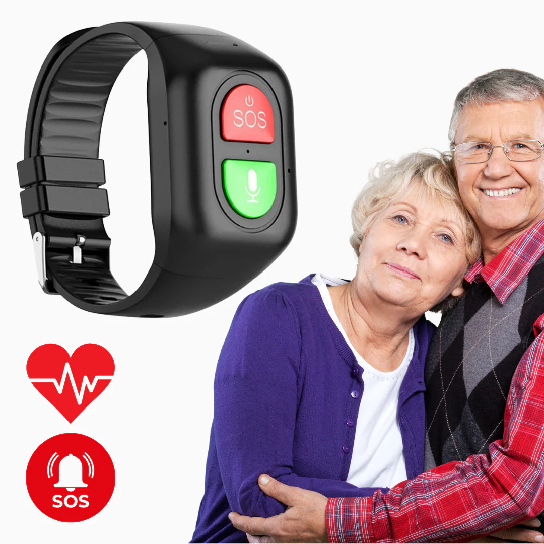 Montre GPS Intelligente pour Seniors – Traceur SOS 4G, Suivi Santé & Alertes d’Urgence