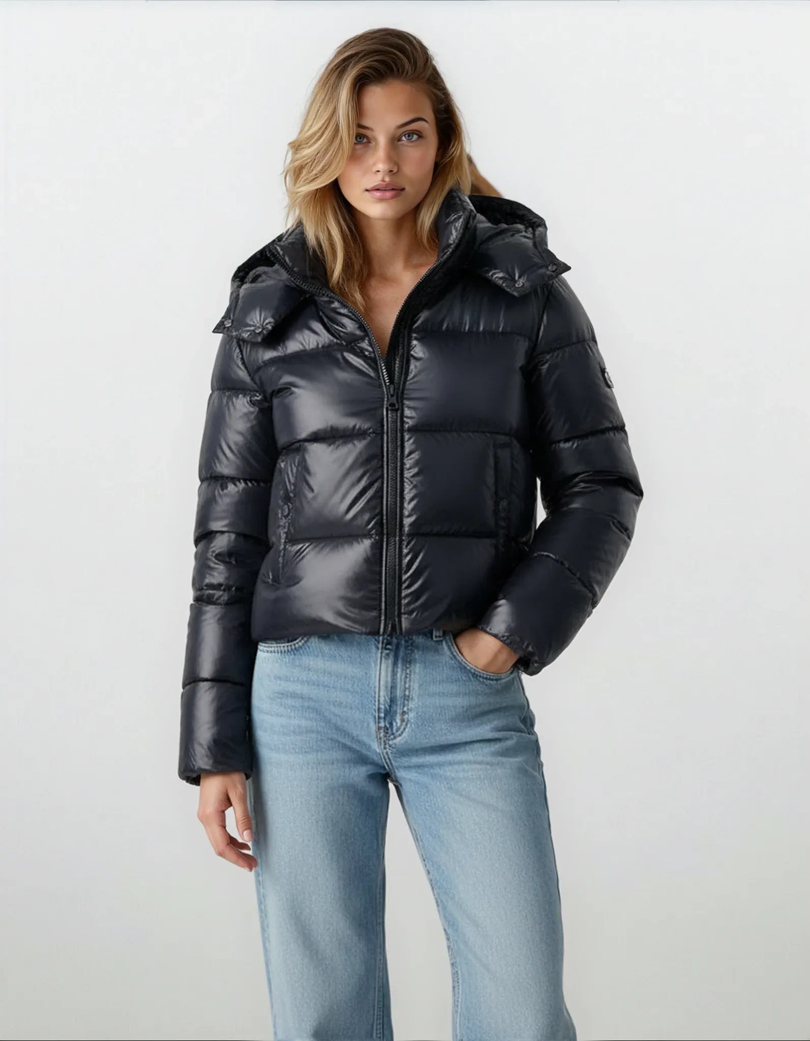 Manteau Matelassé Puff pour Femme | Avec Capuche
