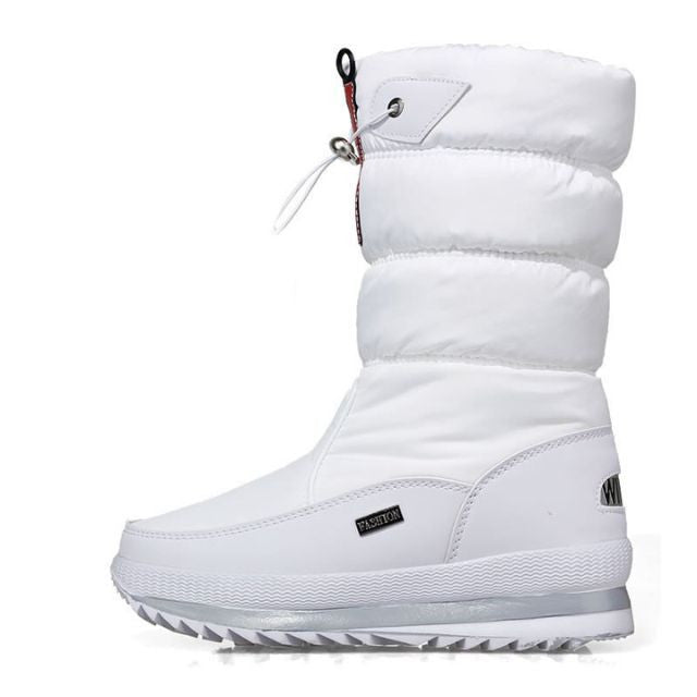 Gresia | Bottes de Neige Isolées et Douces pour Femme