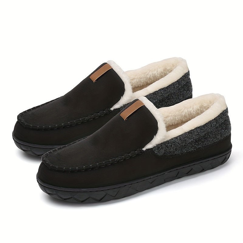 Lars – Pantoufles Chaudes avec Doublure en Laine