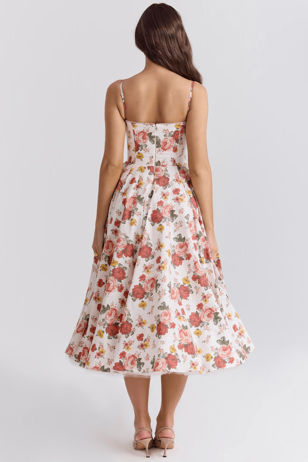Robe évasée | Satin | Élégance et raffinement