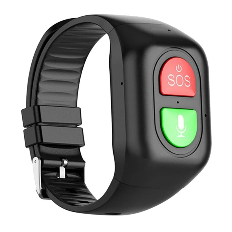 Montre GPS Intelligente pour Seniors – Traceur SOS 4G, Suivi Santé & Alertes d’Urgence