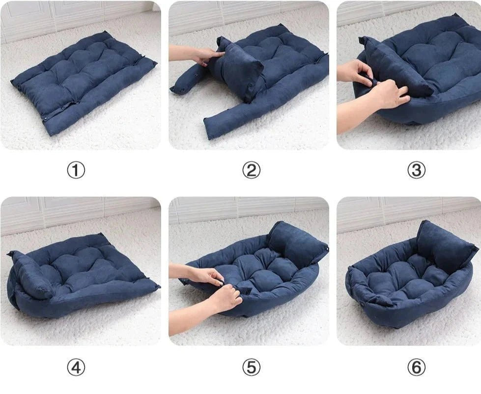 Panier multi-position pour chien - Sadoper
