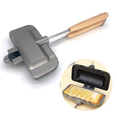 Quickgrill Sandwichmaker – Presse à sandwich compacte antiadhésive pour des repas rapides et croustillants en 3 minutes