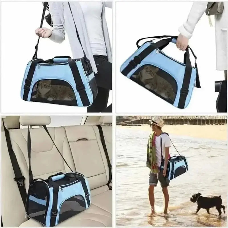 Sac de transport avion pour chat - Approuvé cabine IATA | GoCat