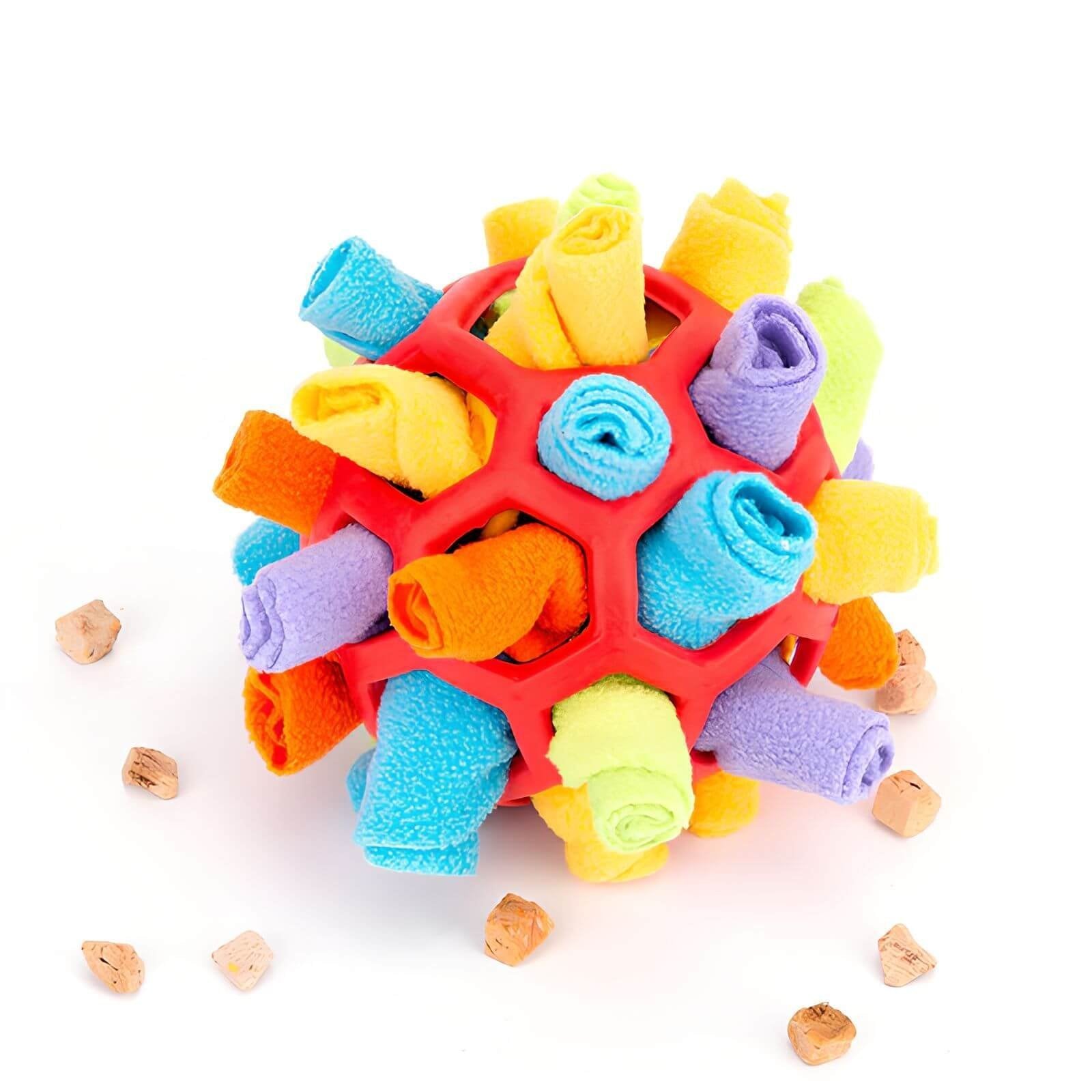 SnuffleJoy Sadoper™  | Balle à Renifler Interactive et Jouet à Friandises pour Chiens